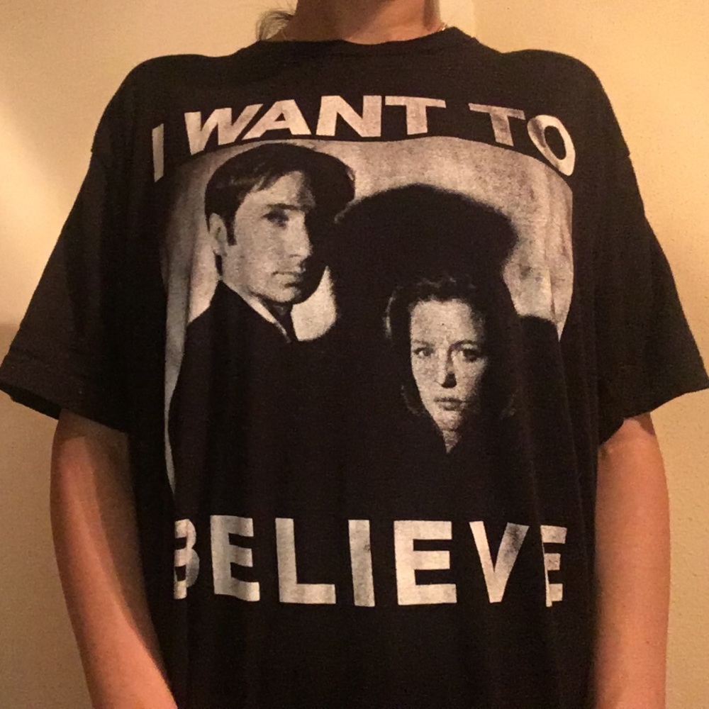 X-FILES I WANT To BELIEVE TEE🛸✨